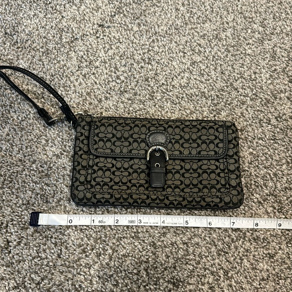Coach wristlet/wallet